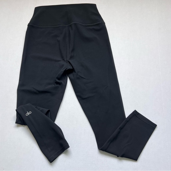 2/25 ALO Yoga Leggings S Womens Black
Ripped Warrior High Waisted Tights Pilates - Picture 3 of 6